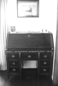 my mother-in-law's beautiful desk