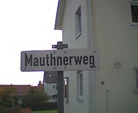 Mauthnerweg in Meersburg (Ecke Weinzürn-Straße)