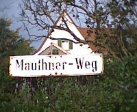 Mauthnerweg in Meersburg (vom Dornenweg aus)